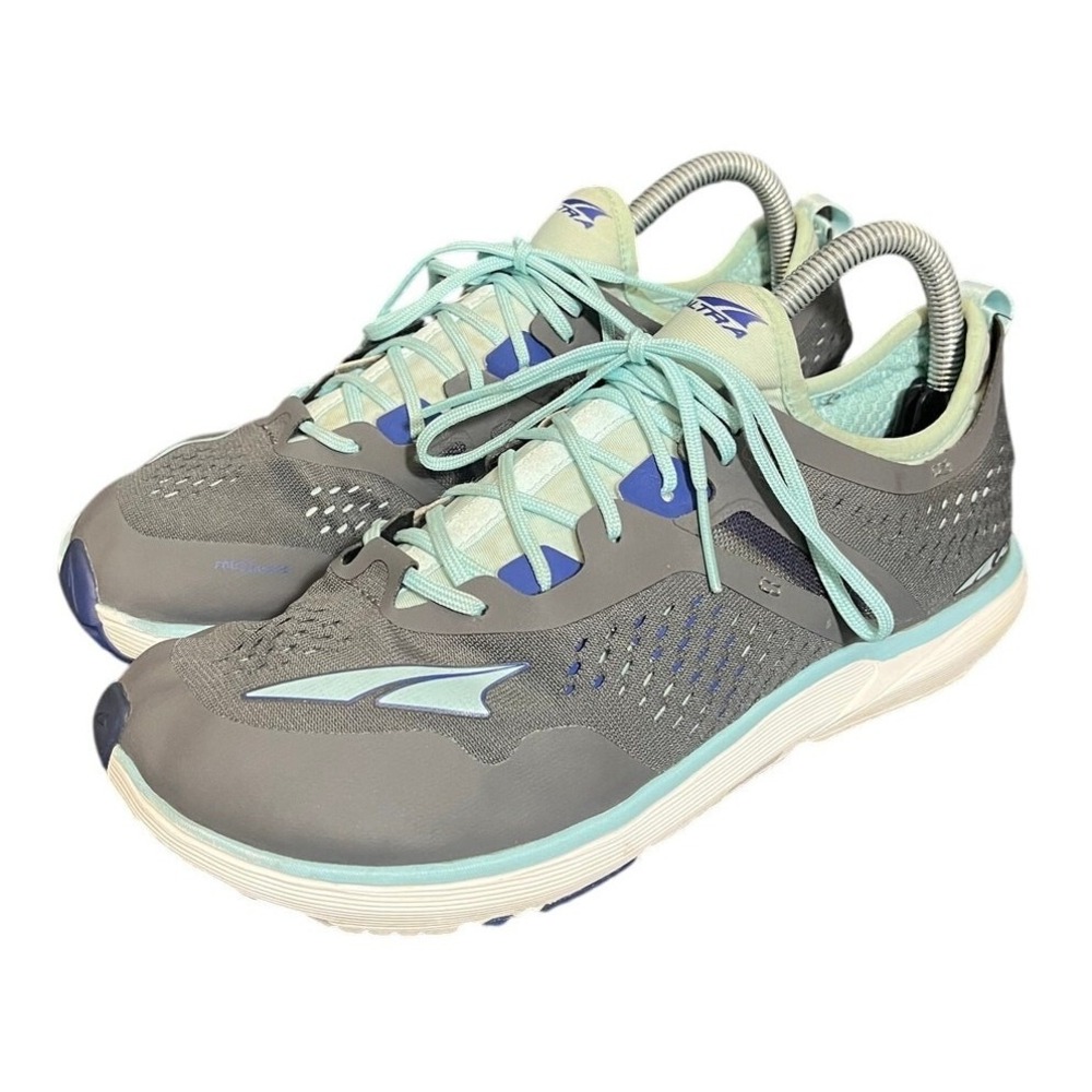 Altra Kayenta Running Shoes Womens 9 Gray Blue AFW1923G-02 Zero Drop‎ Athletic